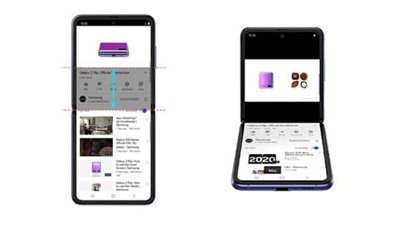 جوجل تطرح تحديثا لتطبيق يوتيوب يدعم الوضع المرن للهاتف الذكي القابل للطي