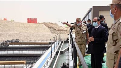 السيسي: الإهمال ببحيرة المنزلة يصنع بؤر إرهاب ومخدرات.. تطهير البحيرة حلم منذ 4 سنوات.. وإزالة أحواض الأسماك 