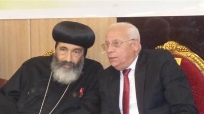 مطران بورسعيد يهنئ المحافظ بشهر رمضان الكريم ويدعو أن يحفظ الله الجميع