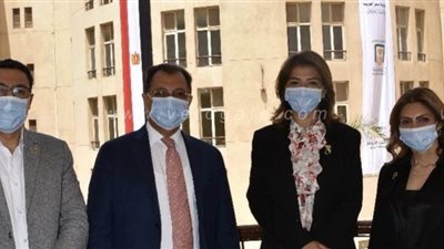 البنك الأهلي المصري يشارك في افتتاح مبنى الحجر الصحي الخاص بمؤسسة أهل مصر للتنمية