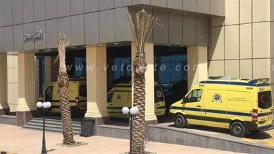 وصول ٩ حالات كورونا جديدة إلى مستشفى العلمين النموذجي | صور