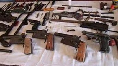 ضبط ورشة لتصنيع الأسلحة النارية فى أسوان