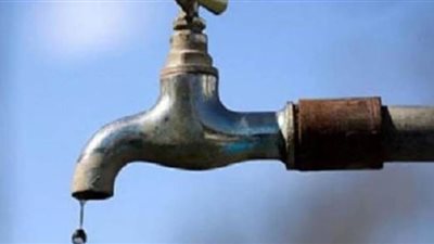 انفجار خط مياه رئيسى بقرى البدارى في أسيوط