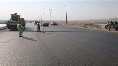 المرور يعيد فتح طريق الكريمات بعد تحسن الأحوال الجوية