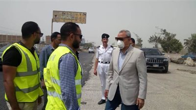 محافظ القليوبية: تشغيل كوبري «قلما العلوي» تجريبيا خلال ساعات| صور