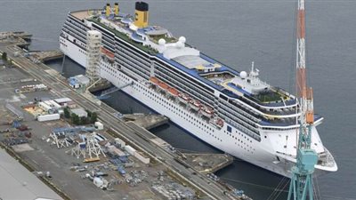 اليابان تسجل 60 إصابة جديدة بكورونا على متن سفينة إيطالية موبوءة.. و105 بطوكيو