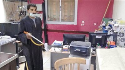 تطهير وتعقيم مستشفى الوقف المركزي والعيادات الخارجية | صور