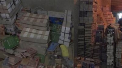 ضبط 48 ألف كتاب بدون تفويضات من أصحابها داخل مطبعة ببولاق الدكرور