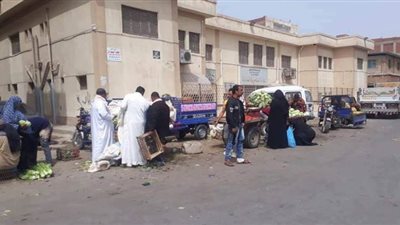 إزالة اشغالات الباعة الجائلين بسوق البردويل فى الإسكندرية | صور