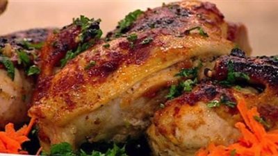 طريقة عمل الفراخ المشوية بالبصل | فيديو