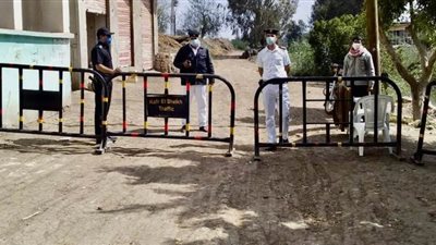 استقرار الأوضاع بكفر العجمي الخاضعة للحجر الصحي في كفر الشيخ | صور