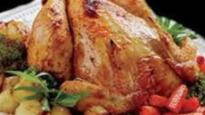 طريقة عمل الدجاج الروستو بالخضروات