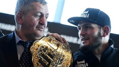 التهاب رئوي وراء دخول والد المصارع الروسي حبيب المستشفى