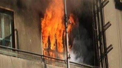 انتداب المعمل الجنائي لمعاينة حريق عقار في مدينة نصر