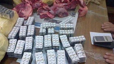 تفاصيل ضبط مصنع لإنتاج الترامادول بالمنوفية