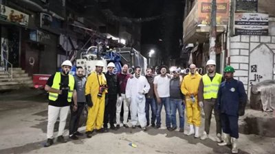 بربع طن كلور.. شباب الشهداء يعقمون المصالح الحكومية والشوارع | صور