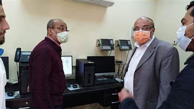 وكيل تموين الإسكندرية يتفقد صوامع القمح ببرج العرب |صور