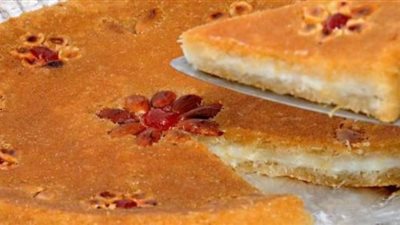 طريقة إعداد الكنافة بالكريمة كالجاهزة