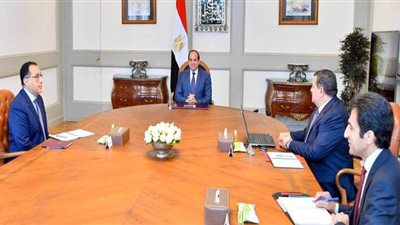 تفاصيل اجتماع السيسي مع وزير الإعلام بحضور مدبولي | فيديو