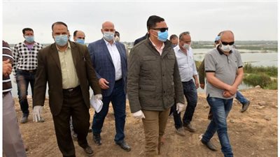 محافظ الدقهلية يتفقد المدفن الصحي والمقلب العمومي بقلابشو | فيديو وصور