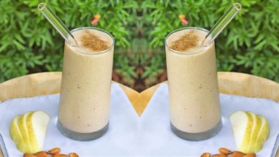 طريقة عمل عصير البلح باللبن من الشيف سارة