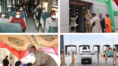 القوات المسلحة تواصل توزيع الماسكات الطبية على المواطنين مجاناً