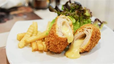 طريقة عمل الفراخ المحشية مشروم وجبنة | فيديو