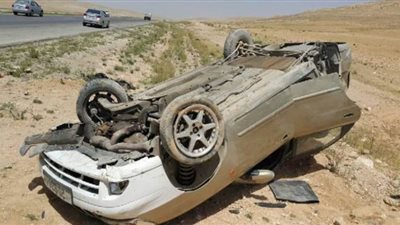 مصرع 3 أشخاص وإصابة طفل رضيع في انقلاب سيارة ملاكي بالدقهلية