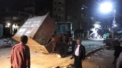 محافظ الدقهلية: رفع ٢٠٣ طن قمامة وأتربة من شوارع شرق المنصورة