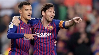 ميسي يتدخل لمنع رحيل كوتينيو عن صفوف برشلونة