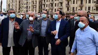رئيس الوزراء يتفقد أعمال تطوير ميدان التحرير | فيديو