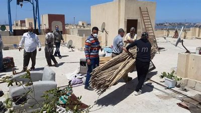 إزالة عشة دواجن والتصدي للبائعين الجائلين فى حملة ببورفؤاد | صور