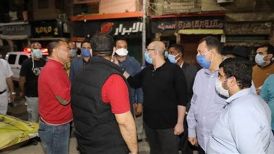 محافظ بني سويف يوبخ مسئول الإشغالات: 