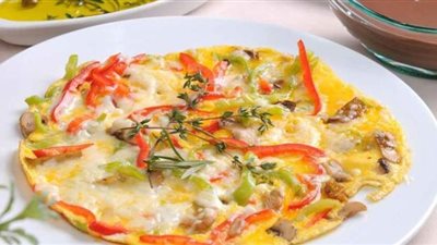 بيض البيتزا سحور شهي وبسيط من مطبخ الشيف بسمة