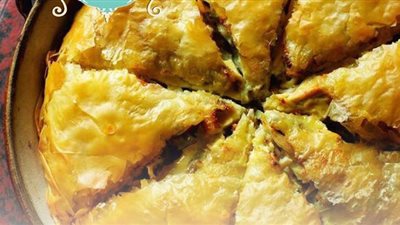 طريقة عمل الجلاش الحادق بحشوة الأجبان من مطبخ آسيا