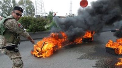 تجدد الاشتباكات بين الأمن والمحتجين في لبنان