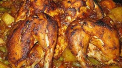 لأشهى الأكلات.. طريقة عمل الفراخ المشوية مع بطاطس بوريه | فيديو