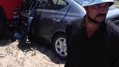 لحظة مصرع طبيب في حادث تصادم مروع بالشرقية | صور