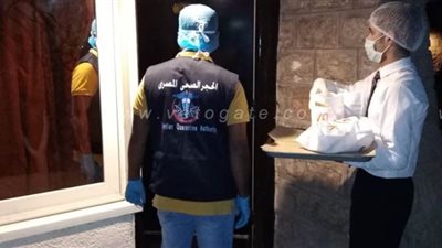 أول صور من داخل فندق بأسوان مخصص لعزل العائدين من السودان