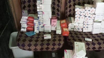 ضبط كمية من الأدوية مجهولة المصدر بمركز طبي خاص بسوهاج