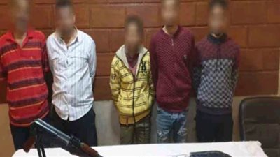 سقوط 6 عناصر إجرامية بحوزتهم اسلحة عقب مطاردة مثيرة بالقليوبية
