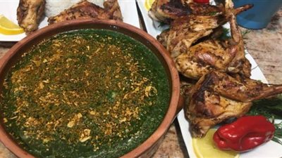 طريقة عمل الملوخية بالأرانب | فيديو