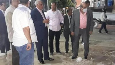 محافظ الجيزة يتفقد أعمال تطوير 