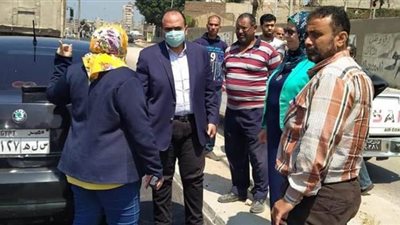 نائب محافظ الإسكندرية يتابع أعمال رفع كفاءة محور المحمودية | صور
