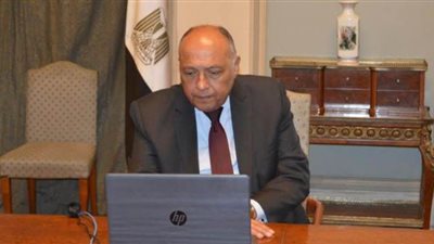 شكري يؤكد موقف مصر الراسخ من القضية الفلسطينية خلال الدورة غير العادية لمجلس الجامعة العربية