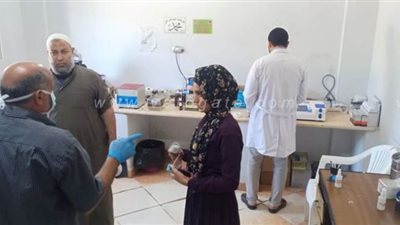 غلق العيادة الطبية التي ترددت عليها المصابة بكورونا في بئر العبد | صور