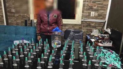 إخلاء سبيل صاحب معرض بحوزته 25 عبوة كحول إيثيلى مجهولة المصدر