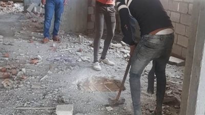 حي ثاني المنتزه يواصل حملاته لإزالة البناء المخالف