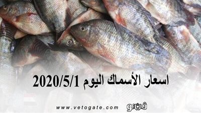 اسعار الأسماك اليوم 2020/5/1