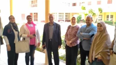 أحمد إبراهيم مديرا للعزل الصحي بالمدينة الجامعية في الإسكندرية| صور